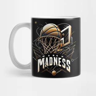 march madness college basketball Mug